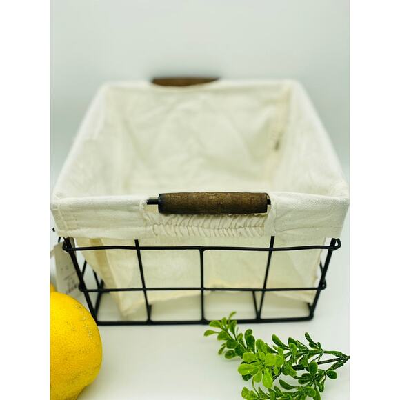 Rae Dunn MARKET FRESH Kitchen Wire Storage Basket - Picture 5 of 5